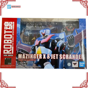In Stock Genuine Bandai Robot Spirits Model Kit Mazinger X Jet Scrande