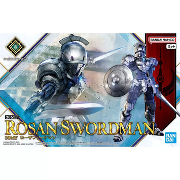 Bandai 30MF Anime Figures Model Kit Rosan Swordman Action Figure Build