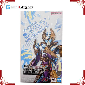 In Stock Genuine Bandai Kamen Rider Model Kit SHF Gavv Blizzardsorbet 