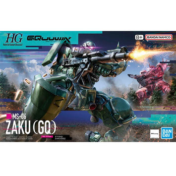 Bandai Gundam Model Kit HG Zaku GQ Action Figure Gunpla Building Kit G