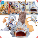 Bandai One Piece Anime Figure Figulife Luffy Gear 5 Nika Pen Holder Mo