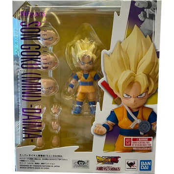 Bandai Dragon Ball Action Figure SHF Goku Daima Super Saiyan Mini High