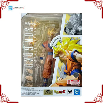 In Stock Genuine Bandai Dragon Ball Model Kit SHF Super Saiyan 3 Son G