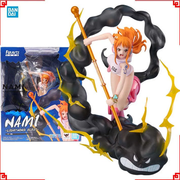 Bandai One Piece Anime Figure Figuarts ZERO Nami Lightning Blast Extra