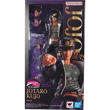 Bandai JoJo s Bizarre Adventure Anime Figure SHF Jotaro Kujo Action Fi