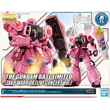 Bandai Gundam Model Kit MG Zaku Warrior Live Anime Figure Gunpla Build