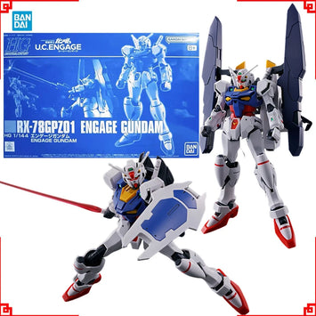 Bandai Gundam Model Kit HGUC Engage Anime Figure Gunpla Building Kit G