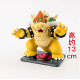 Bandai Super Mario Bros Anime Figure SHF Yoshi Bowser Купа Action Figu