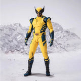 In Stock Genuine Bandai Marvel Model Kit SHF Deadpool & Wolverine Anim