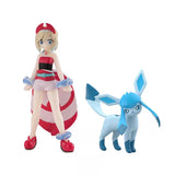 Bandai Figure Pokemon Anime Figures Candy Toys Scale World Kai Glacia 