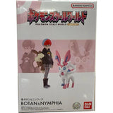 Bandai Figure Pokemon Anime Figures Candy Toys Scale World Eievui Evol