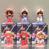 Bandai Gundam SEED Gacha Blind Box Anime Figure Gundam Pilot Sleepwear
