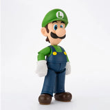 In Stock Genuine Bandai Super Mario Model Kit SHF Luigi Anime Action F