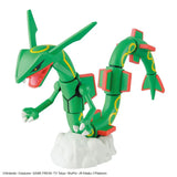 In Stock Genuine Bandai Pokemon Model Kit Pokemon Evolution 46 Rayquaz