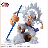 Bandai One Piece Anime Figure Figulife Luffy Gear 5 Nika Pen Holder Mo