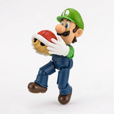 In Stock Genuine Bandai Super Mario Model Kit SHF Luigi Anime Action F